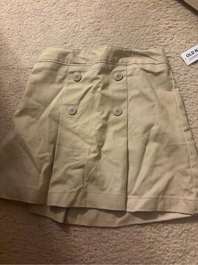 Kids old navy Khaki uniform Skirt